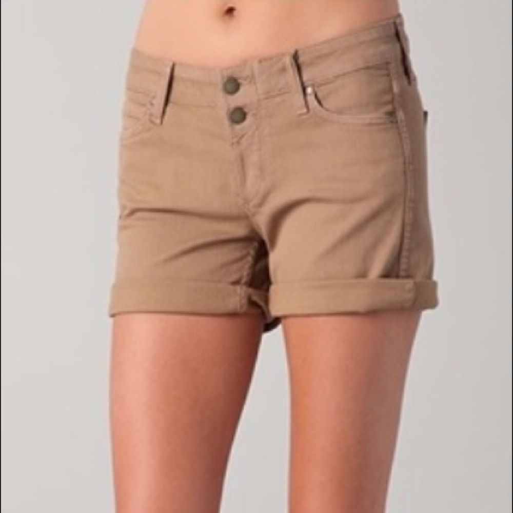 NWOT - Vince Luce Camel Brown Color Denim Jean Shorts Size: 26